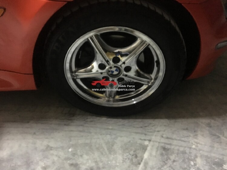 BMW STYLİNG 35 7X16 1092230 JANT LASTİK TAKIMI ÇIKMA TERTEMİZ ORJİNAL CROM MODELİ 