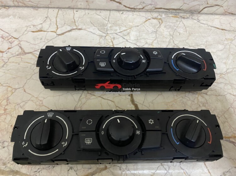 BMW E90 UYUMLU ORJİNAL MANUEL KLİMA KALORİFER PANELİ ÇIKMA TEMİZ