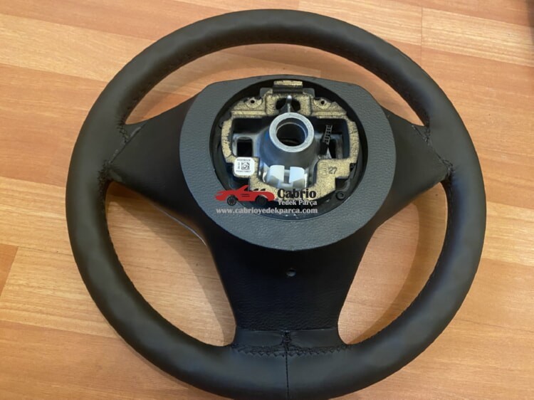 BMW E60 E63 E64 UYUMLU ORJİNAL M DİREKSİYON TEMİZ ÇIKMA YENİ KAPLANDI ORJİNAL DERİYE 