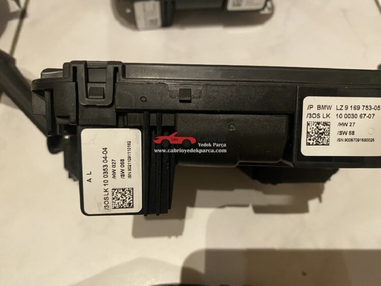 BMW E81 E82 E87 E88 E90 E92 E93 E81 E89 EUYUMLU 9110873 ORJİNAL ZEMBEREK ÇIKMA TEMİZ