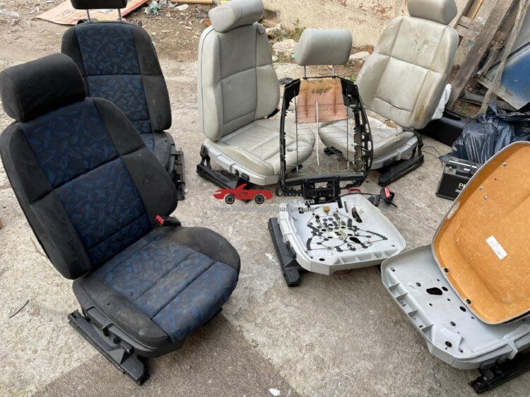 BMW M3 E36 ELEKTRİKLİ ORJİNAL SAĞ SOL KOLTUK VADER YAPMAK İSTEYENLERE 