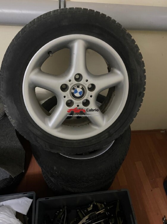 BMW STYLİNG 18 7X16 1182529 JANT LASTİK TAKIMI ÇIKMA TEMİZ MODELİ 