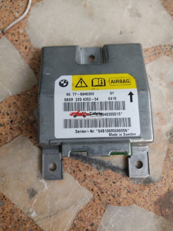 BMW E85 E86 Z4 CABRİO UYUMLU ORJİNAL AİRBAG BEYNİ 6940300 ÇIKMA TEMİZ