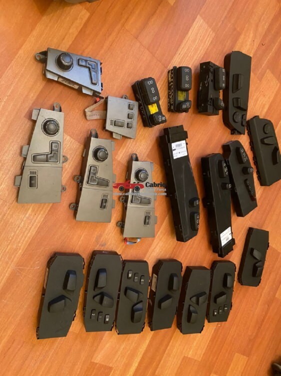 BMW E36 E34 E39 E38 ELEKTİRİKLİ KONTROL DÜĞMESİ ORJİNAL ÇIKMA