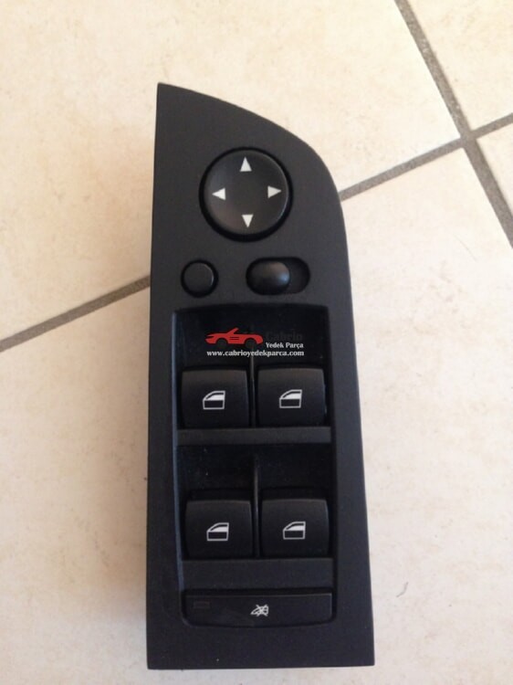 BMW E90 CAM KONTROL DÜĞMESİ AYNA KATLAMALI ORJİNAL ÇIKMA 