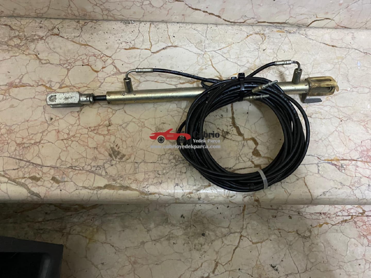 MERCEDES SLK R170 CABRİO UYUMLU TENTE HARDTOP HİDROLİK AMORTİSÖRÜ SARI UZUN ORJİNAL ÇIKMA TEMİZ 