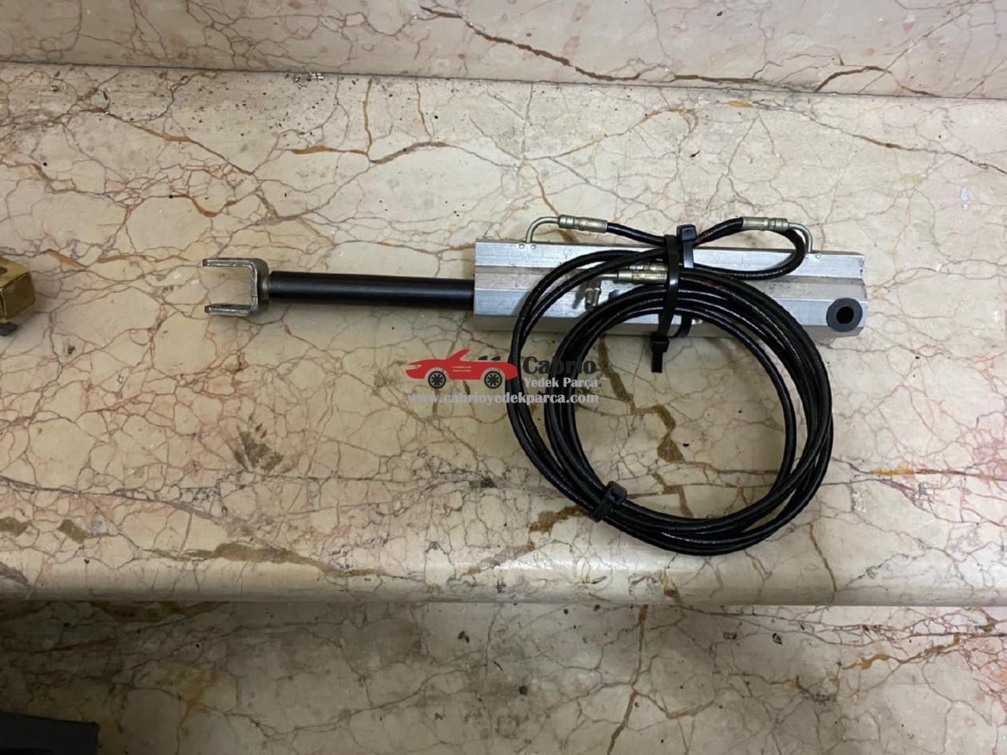 MERCEDES SLK R170 CABRİO UYUMLU TENTE HİDROLİK AMORTİSÖRÜ KISA GRİ ORJINAL