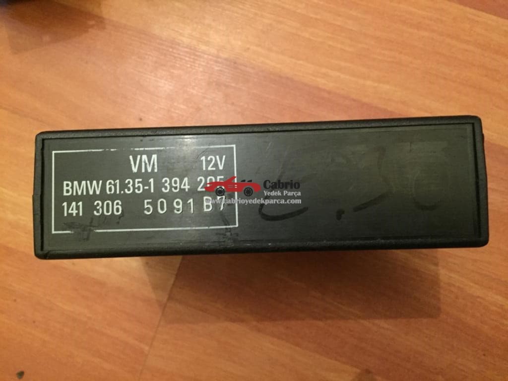 BMW E30 CABRİO UYUMLU 61.35-1 394205 TENTE BEYNİ ORJİNAL ÇIKMA TEMİZ