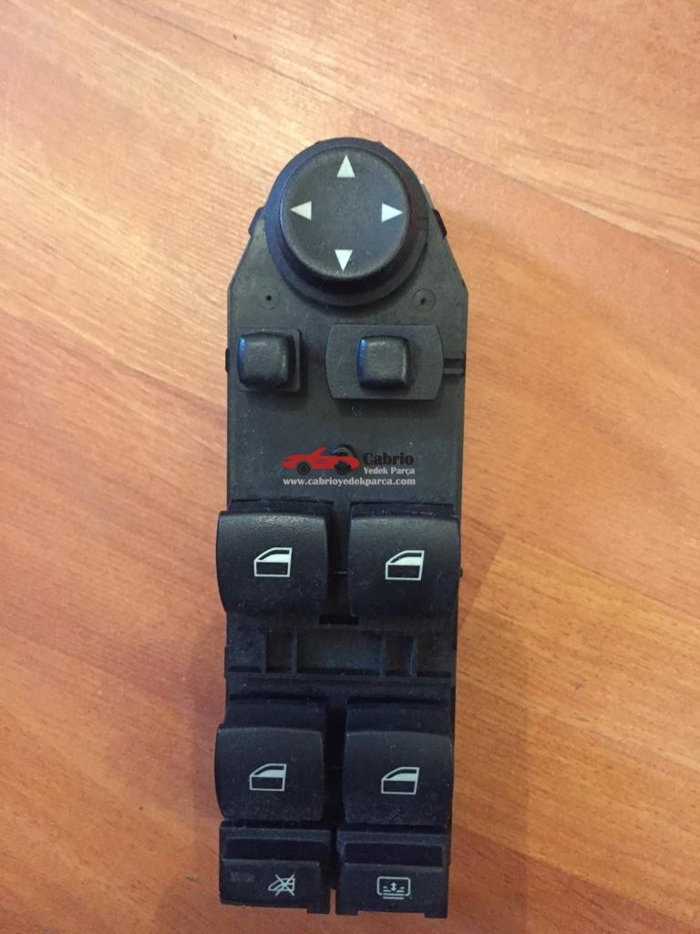 BMW E60 UYUMLU CAM KONTROL DÜĞMESİ AYNA KATLAMALI ARKA PERDELİ ORJİNAL ÇIKMA