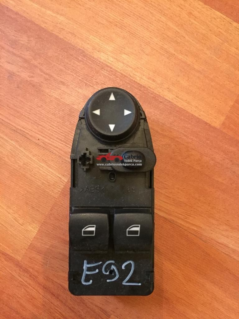 BMW E92 UYUMLU CAM KONTROL DÜĞMESİ AYNA KATLAMASIZ ORJİNAL ÇIKMA