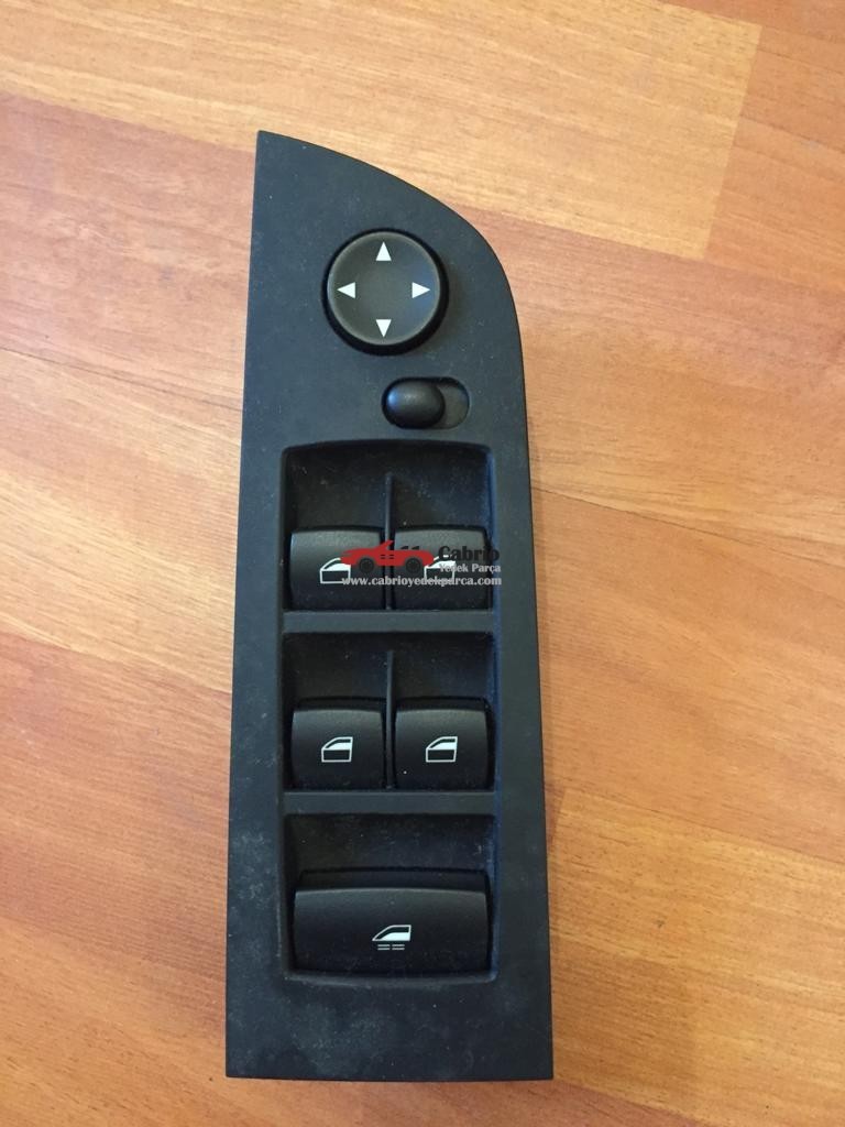 BMW E93 UYUMLU CAM KONTROL DÜĞMESİ AYNA KATLAMASIZ ORJİNAL ÇIKMA 