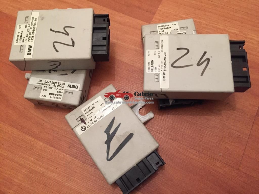 MİNİ COOPER CABRİO R50 R52 R53 UYUMLU 6960792 TENTE BEYNİ ORJİNAL ÇIKMA TEMİZ