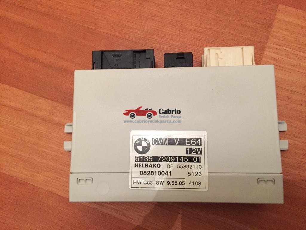 BMW E64 UYUMLU 7209145 TENTE BEYNİ ORJİNAL ÇIKMA