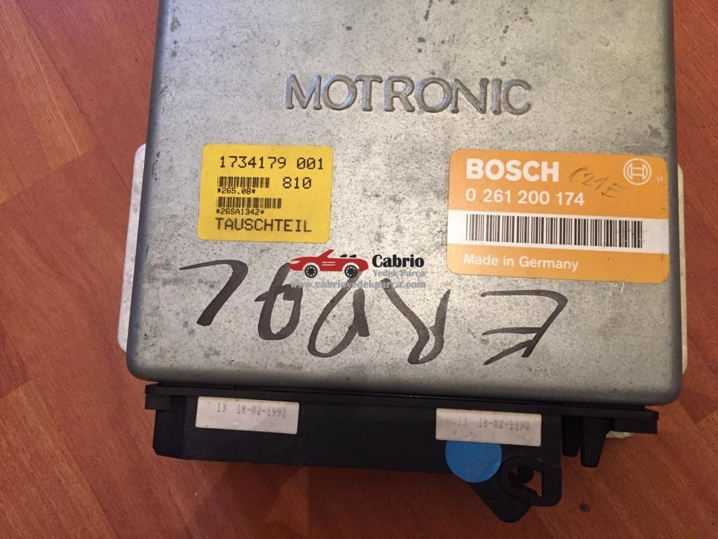 BMW MOTOR BEYNİ E30 M40 316 318 BOSCH 0261200174 ORJİNAL ÇIKMA TEMİZ 