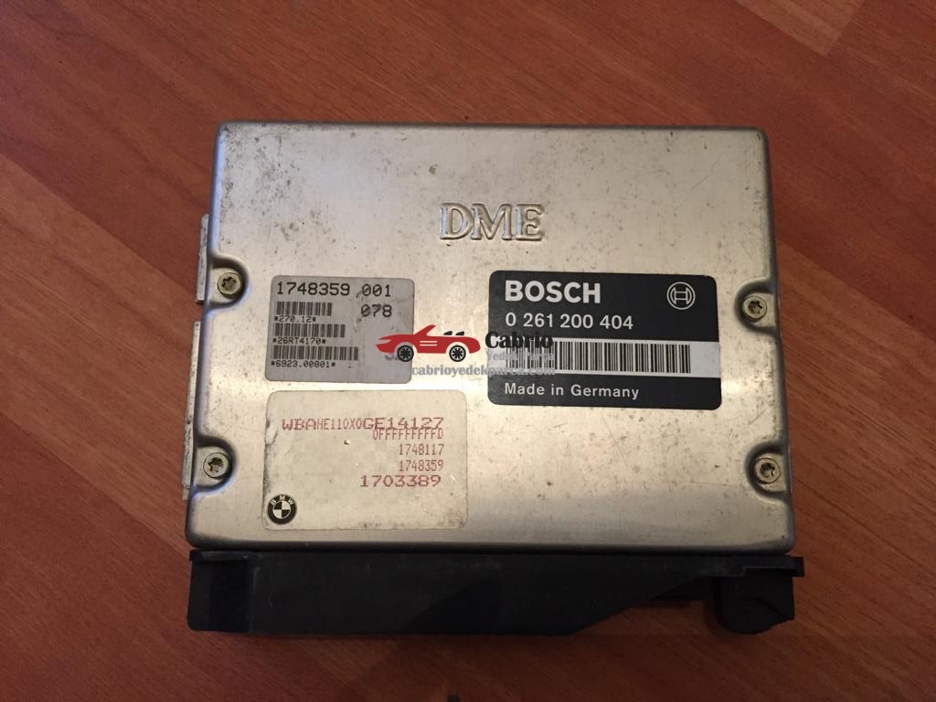 BMW MOTOR BEYNİ E38 E31 E32 E34 M60 B40 BOSCH 0261200404 ORJİNAL ÇIKMA TEMİZ