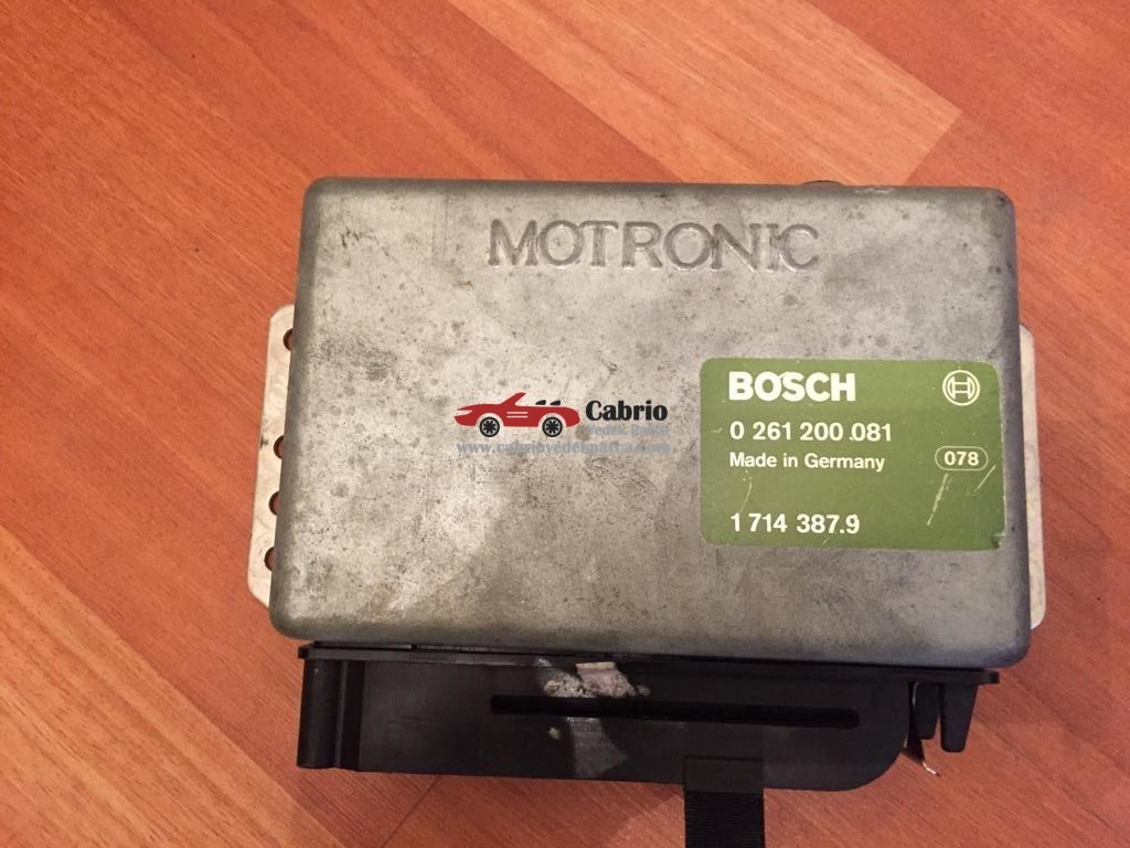 BMW MOTOR BEYNİ E30 E34 325i 525 M20B25 BOSCH 0261200081 ORJİNAL ÇIKMA TEMİZ