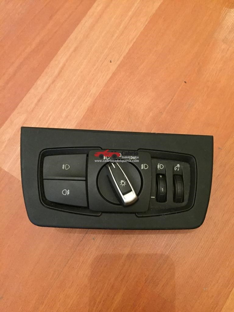 BMW F20 F22 F23 UYUMLU FAR KONTROL DÜĞMESİ ORJİNAL ÇIKMA TEMİZ