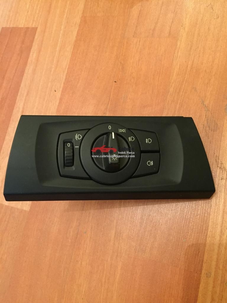 BMW E90 E92 E93 UYUMLU FAR KONTROL DÜĞMESİ ORJİNAL TEMİZ ÇIKMA