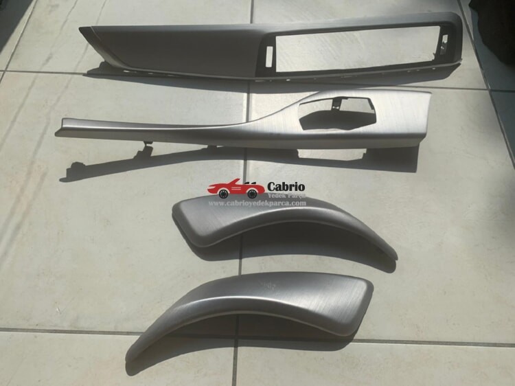BMW F22 F23 F20 UYUMLU GRİ TRİM SETİ ORJİNAL 5 PARÇA TEMİZ ÇIKMA 