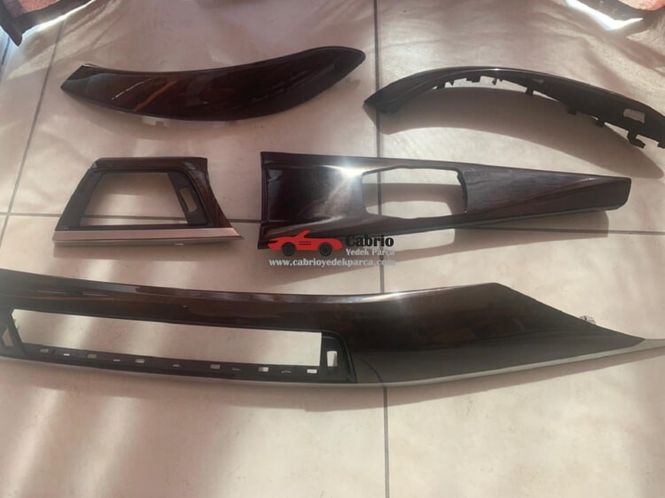 BMW F30 F32 F33 F36 UYUMLU FİNELİNE MAUN MODELİ TRİM SETİ 7 PARÇA ORJİNAL TEMİZ ÇIKMA YAN SANAYİ YAPMA ÇÖPLERLE KARIŞTIRMAYIN