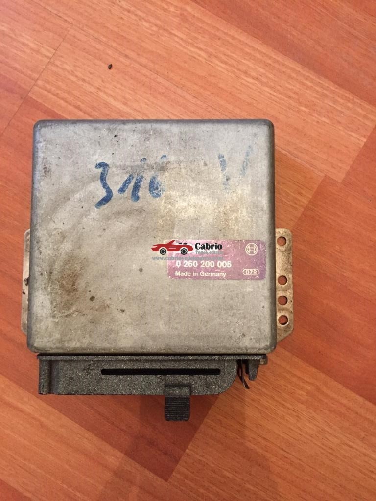 BMW MOTOR BEYNİ E30 316 M10 UYUMLU BOSCH 0260200005 ORJİNAL ÇIKMA