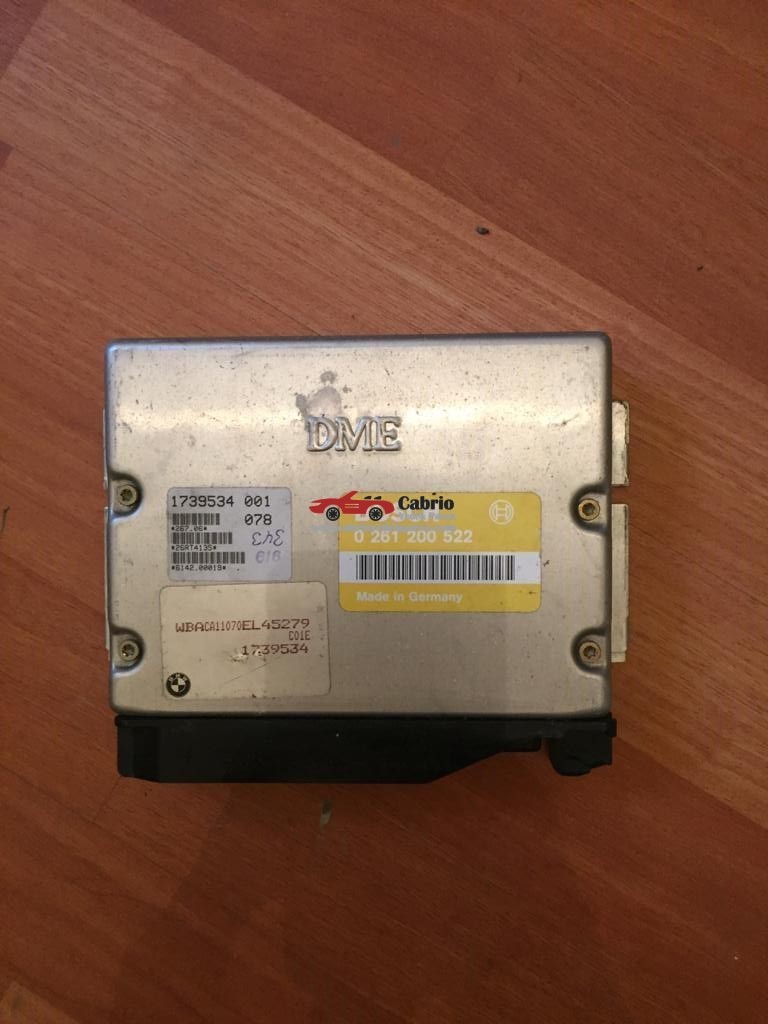 BMW MOTOR BEYNİ E36 316 M40 UYUMLU BOSCH 0261200522 ORJİNAL ÇIKMA TEMİZ