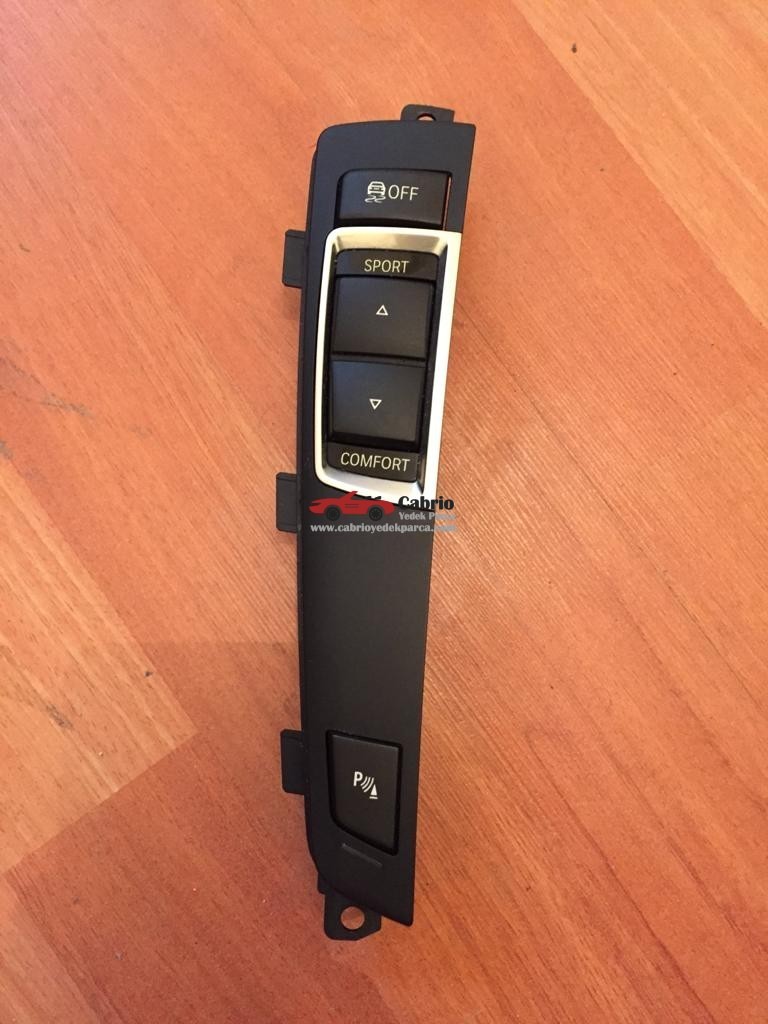 BMW F10 F11 F18 UYUMLU SPORT TUŞU CONFORT DÜĞMESİ ORJİNAL TEMİZ ÇIKMA 