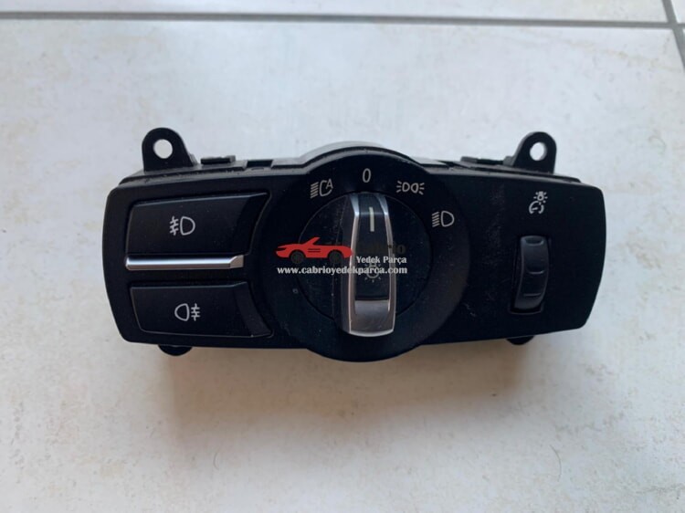 BMW F01 F02 F10 F11 UYUMLU FAR KONTROL DÜĞMESİ ORJİNAL ÇIKMA TEMİZ
