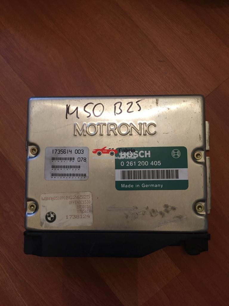 BMW MOTOR BEYNİ E34 E36 320İ 325İ 520İ 525İ M50 B25 MOTORA UYUMLU BOSCH 0261200405 ORJİNAL ÇIKMA 
