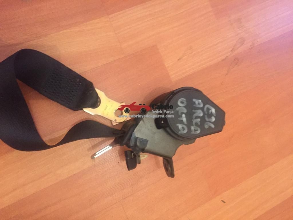BMW E36 CABRİO UYUMLU ORJİNAL ORTA KEMER TEMİZ ÇIKMA 