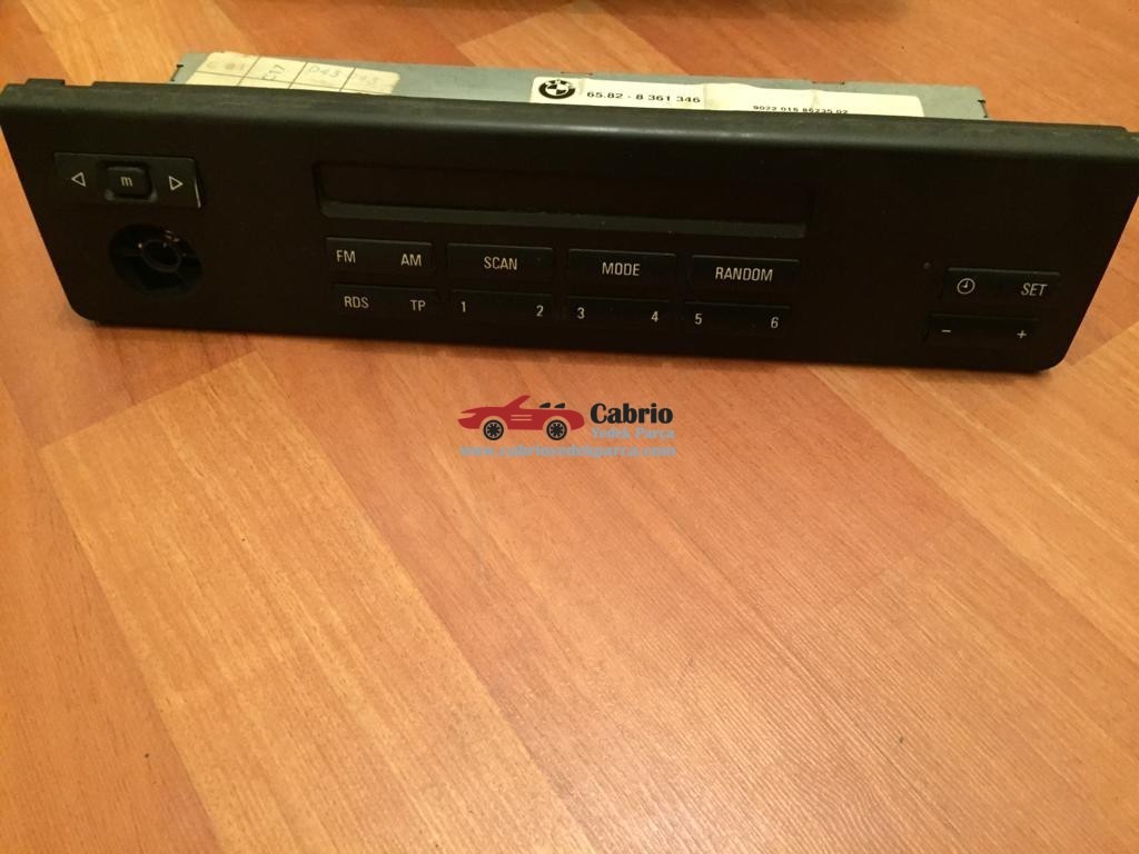 BMW E39 UYUMLU ORJİNAL RADİO ÇIKMA TEMİZ 