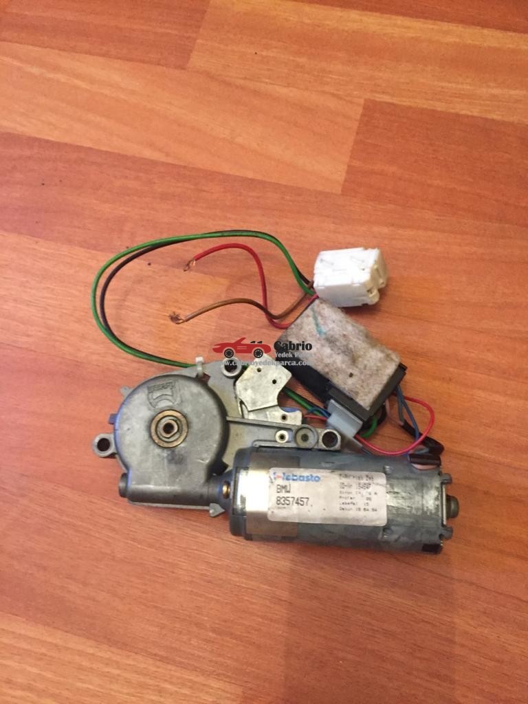 BMW E36 UYUMLU ORJİNAL SUNROOF MOTORU WEBASTO 8357457 ÇIKMA TEMİZ