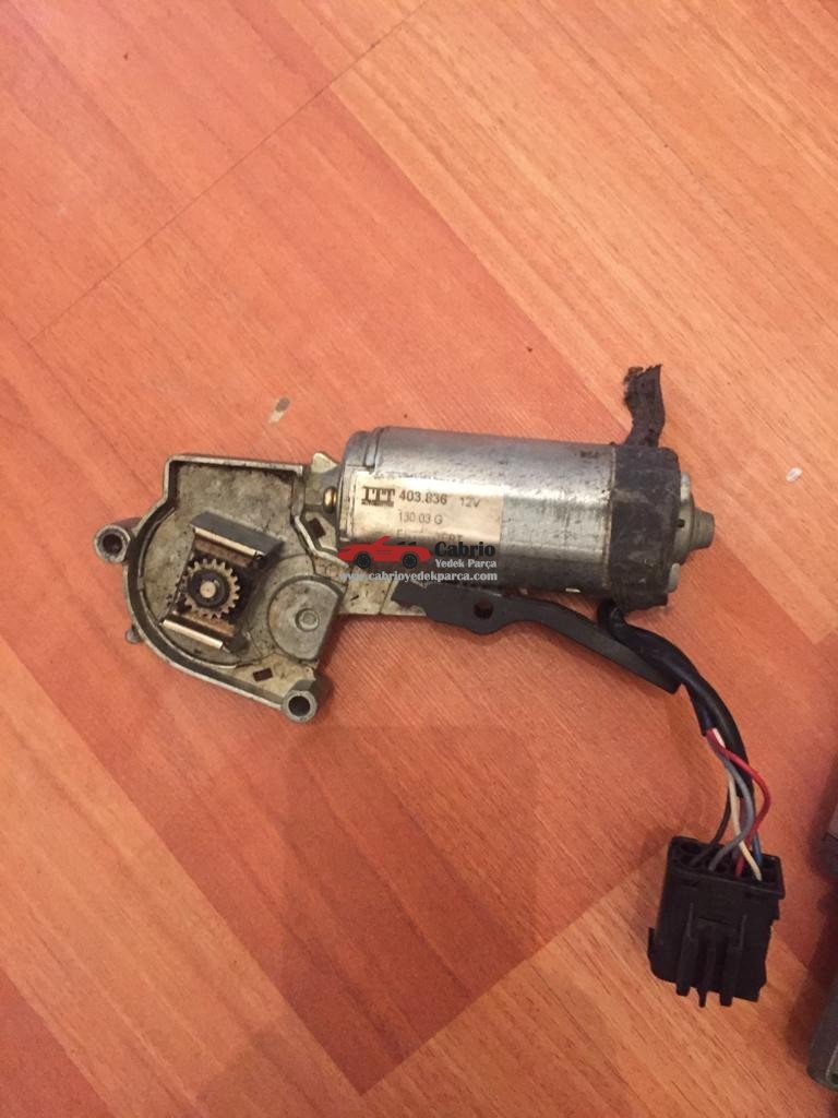 BMW E34 UYUMLU ORJİNAL SUNROOF MOTORU 8351876 ÇIKMA TEMİZ