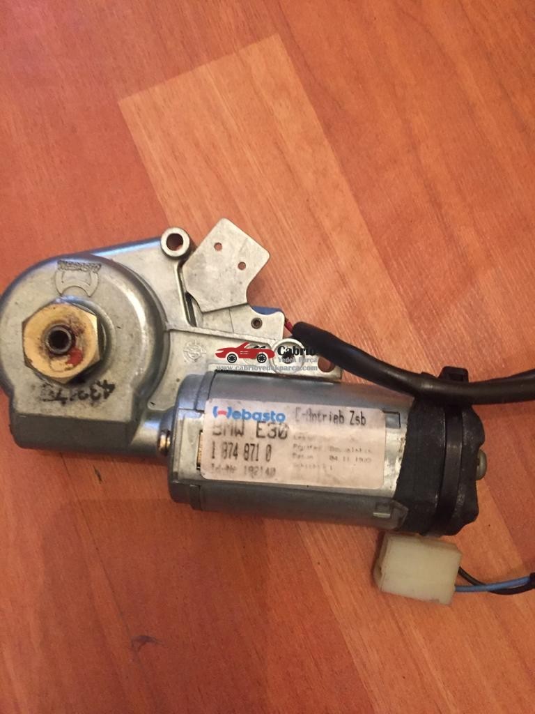 BMW E30 UYUMLU ORJİNAL SUNROOF MOTORU 1874871 ÇIKMA TEMİZ