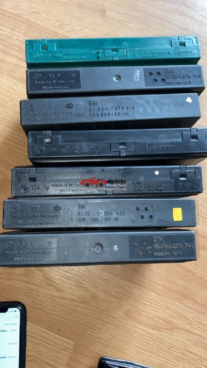 BMW E32 E34 UYUMLU ORJİNAL MERKEZ KİLİT BEYNİ 1379740 1379016 1379739 1388523 8356095 ÇIKMA TEMİZ