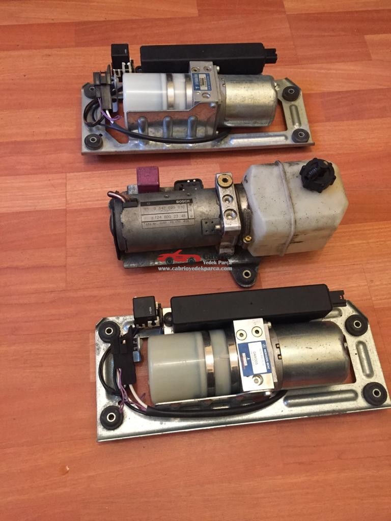 MERCEDES CABRİO SL 230 UYUMLU ORJİNAL TENTE MOTORU A2308000030 ÇIKMA TEMİZ