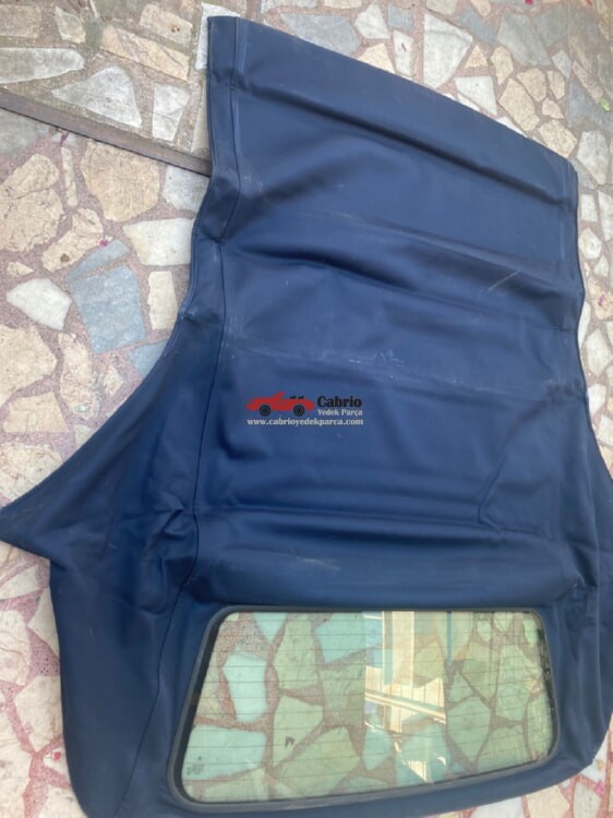BMW E46 CABRİO UYUMLU ORJİNAL TENTE DIŞ BEZİ SIFIR GİBİ 1 HATALI ÇIKMA TEMİZ