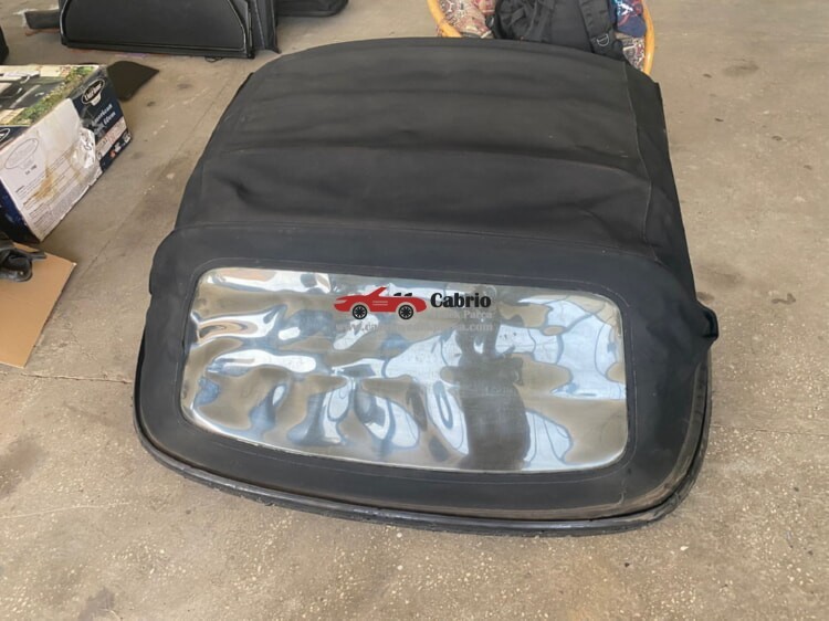 BMW Z3 CABRİO UYUMLU ORJİNAL TENTE BEZİ İSKELETİYLE BİRLİKTE TEMİZ ÇIKMA 