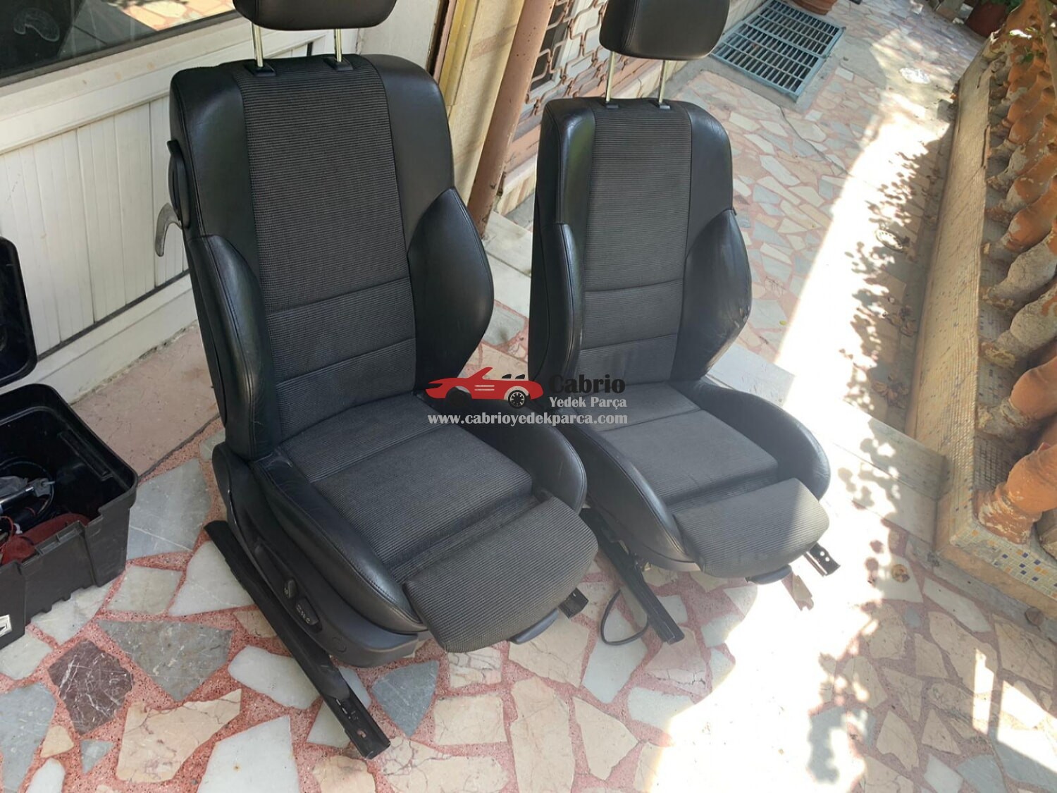 BMW E46 COUPE UYUMLU DERİ KUMAŞ RECARO ELEKTRİKLİ MEMORY ISITMALI MODELİ SAĞ SOL ORJİNAL KOLTUK