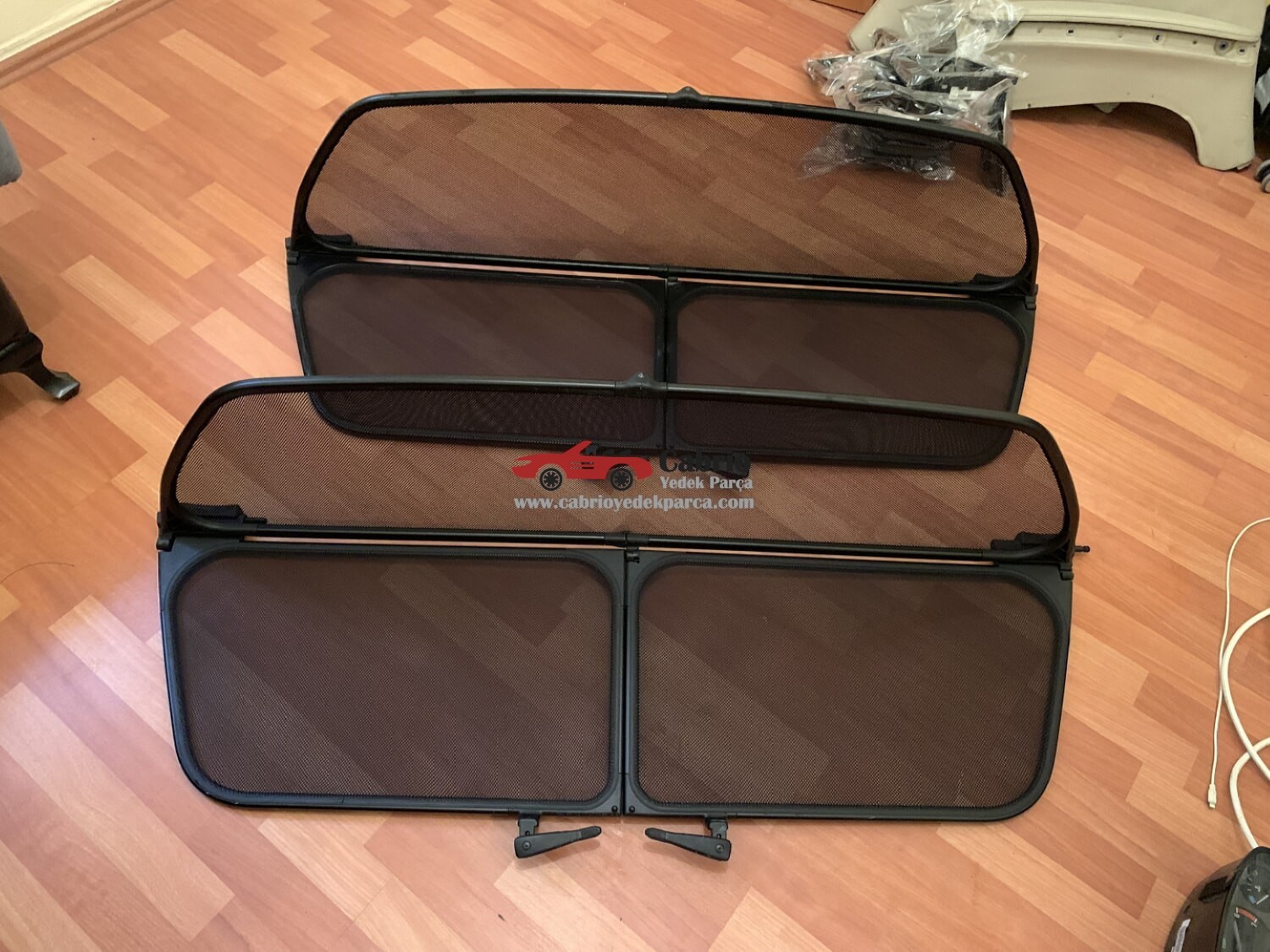 BMW E64 7072842 CABRİO UYUMLU ORJİNAL SİNEKLİK RÜZGARLIK ÇIKMA TEMİZ HATASIZ