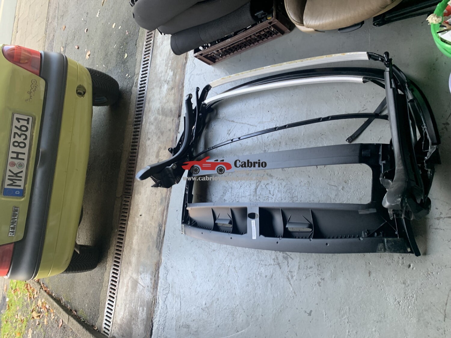 PORSCHE BOXSTER 987 UYUMLU TENTE İSKELETİ ORJİNAL ÇIKMA TEMİZ TEK HATASIZ