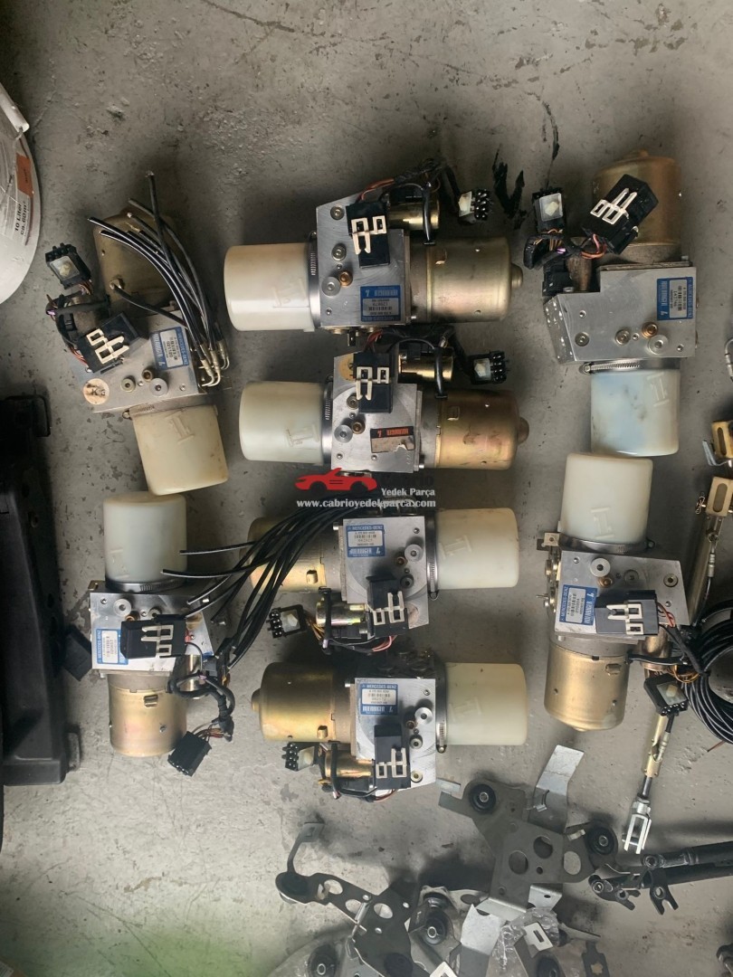 MERCEDES R170 SLK CABRİO UYUMLU TENTE MOTORU ORJİNAL ÇIKMA TEMİZ