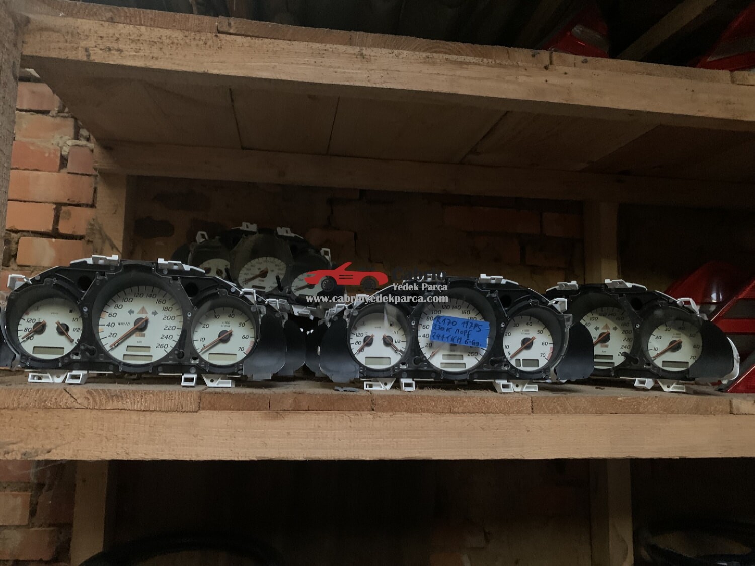 MERCEDES SLK R170 CABRİO UYUMLU ÖN FAR SAĞ SOL TEMİZ CIKMA ORJİNAL