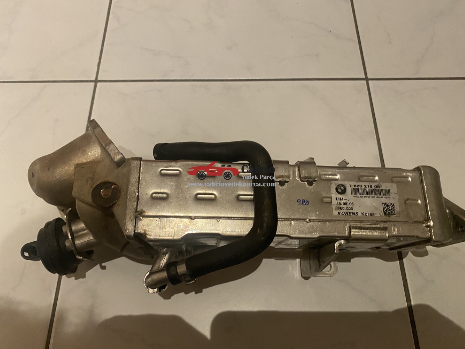 BMW AGR VALFİ 7823210 N57 N47 MOTORLAR İÇİN UYUMLU ORJİNAL ÇIKMA TEMİZ 