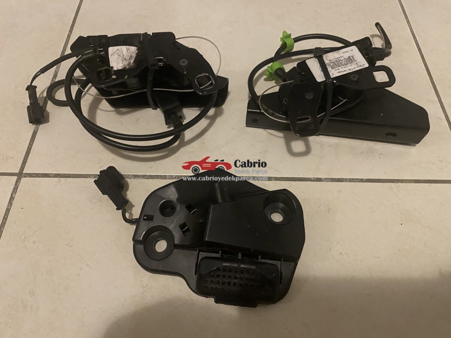 PEUGEOT 308 CC CABRİO UYUMLU SAĞ SOL 9683792380 HARDTOP KİLİTLERİ ORJİNAL ÇIKMA TEMİZ