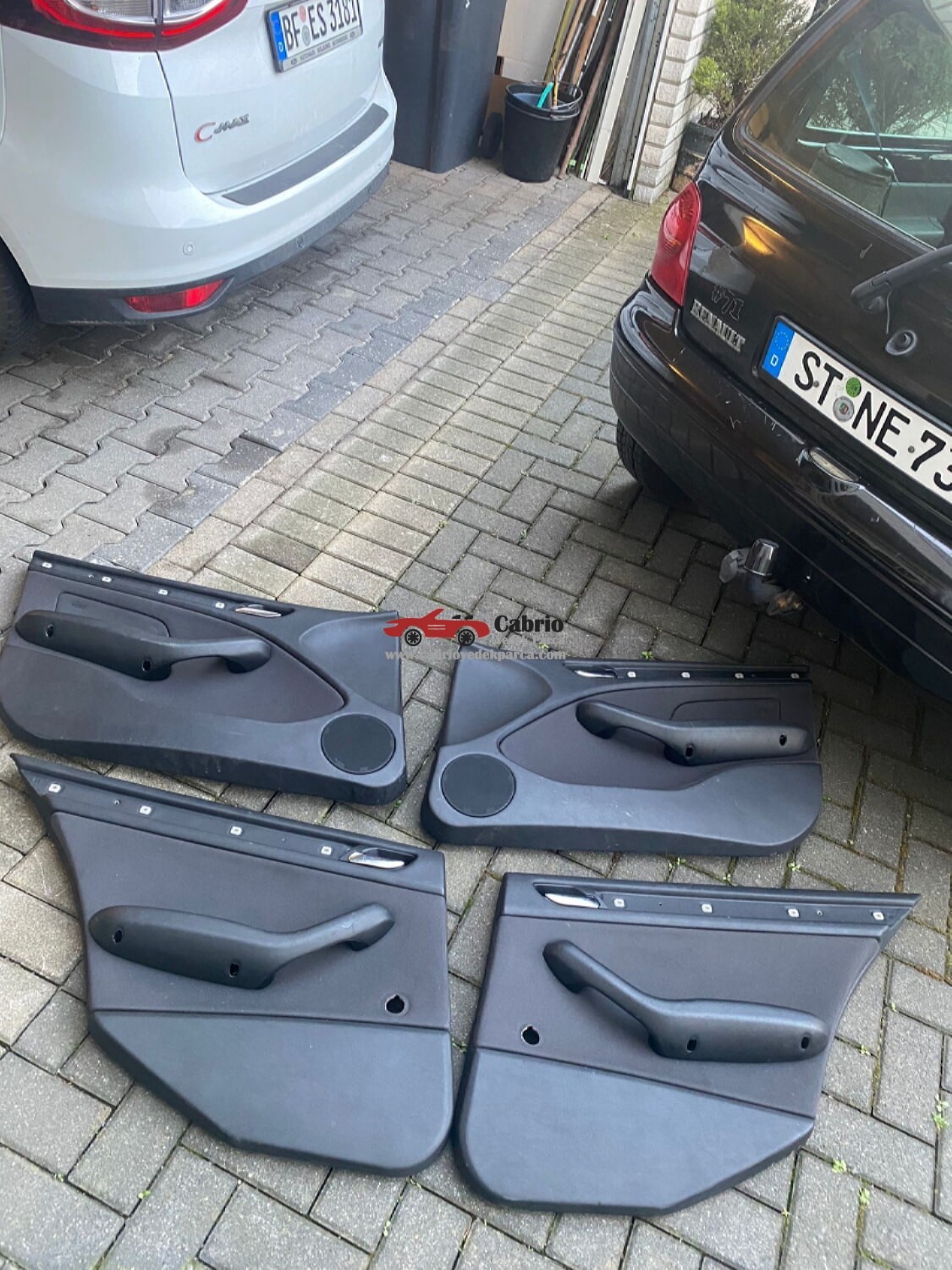 BMW E46 SEDAN UYUMLU ORJİNAL KAPI DÖŞEMESİ SIFIR GİBİ TEMİZ DERİ KUMAŞ 