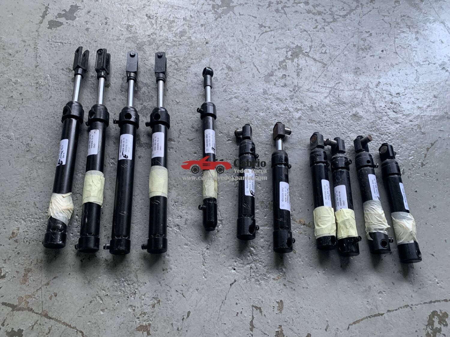 MERCEDES CLK W208 CABRİO UYUMLU TENTE AMERTİSÖRÜ ORJİNAL 