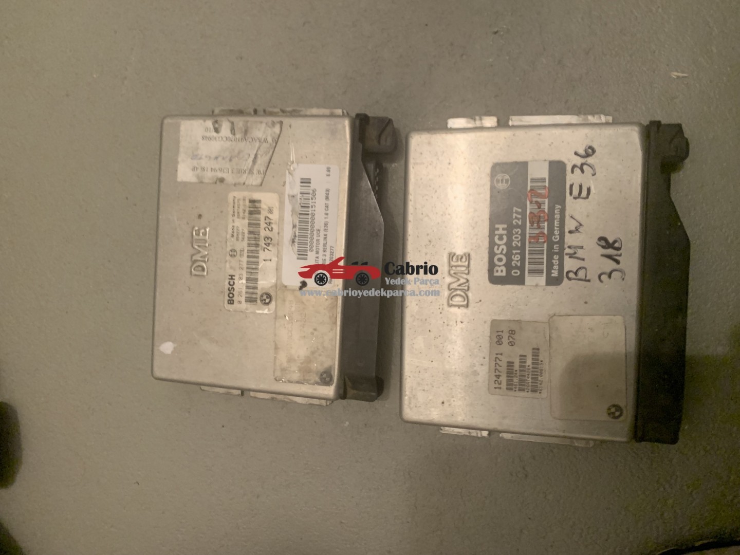 BMW MOTOR BEYNİ E36 318İ M43 MOTORA UYUMLU BOSCH 0261203277 ORJİNAL ÇIKMA 