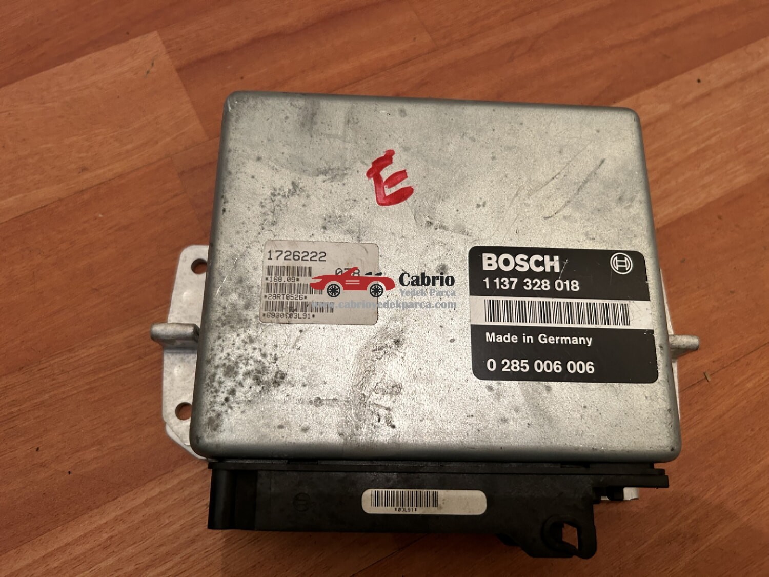 BMW MOTOR BEYNİ E32 E34 735İ 535İ M30 MOTORA UYUMLU BOSCH 0285006006 ORJİNAL ÇIKMA 