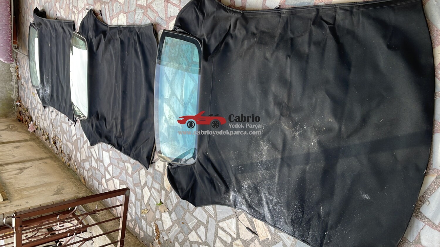 MERCEDES CLK W209 CABRİO UYUMLU DIŞ TENTE BEZİ ORJİNAL TEMİZ ÇIKMA 